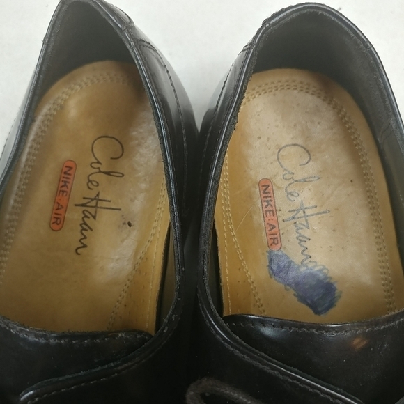 Cole Haan 10.5 M Brown Apron Toe Leather Oxford Dr - Picture 3 of 8